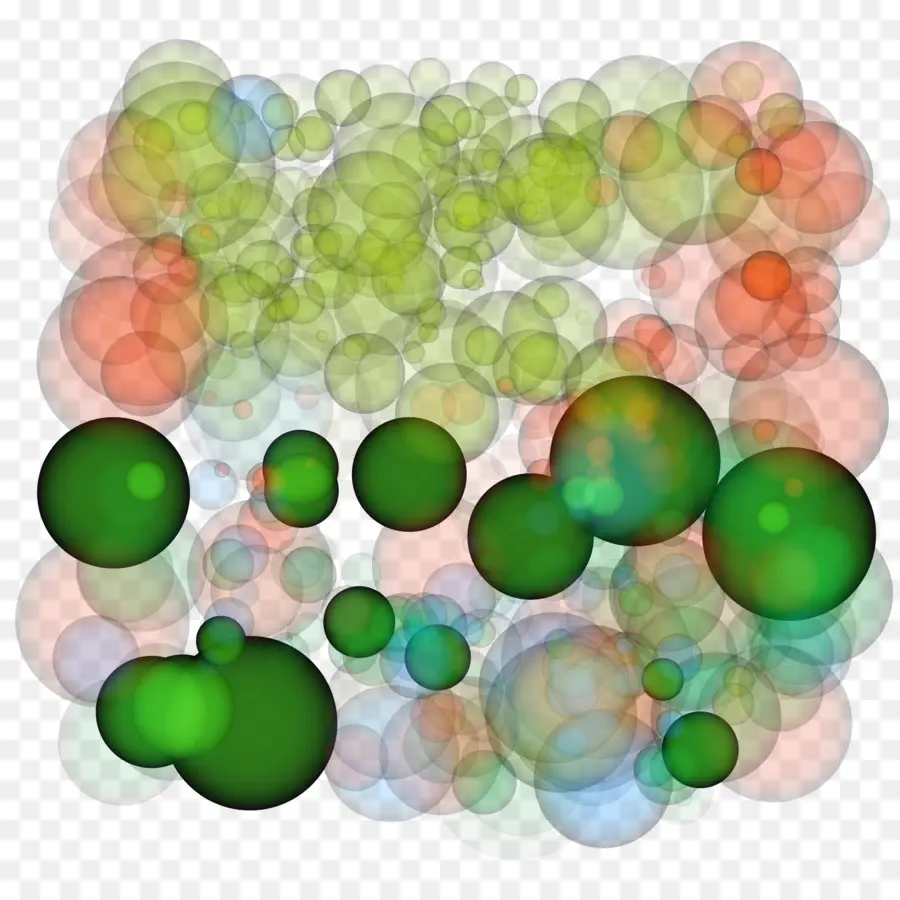 Burbujas De Colores，Círculos PNG