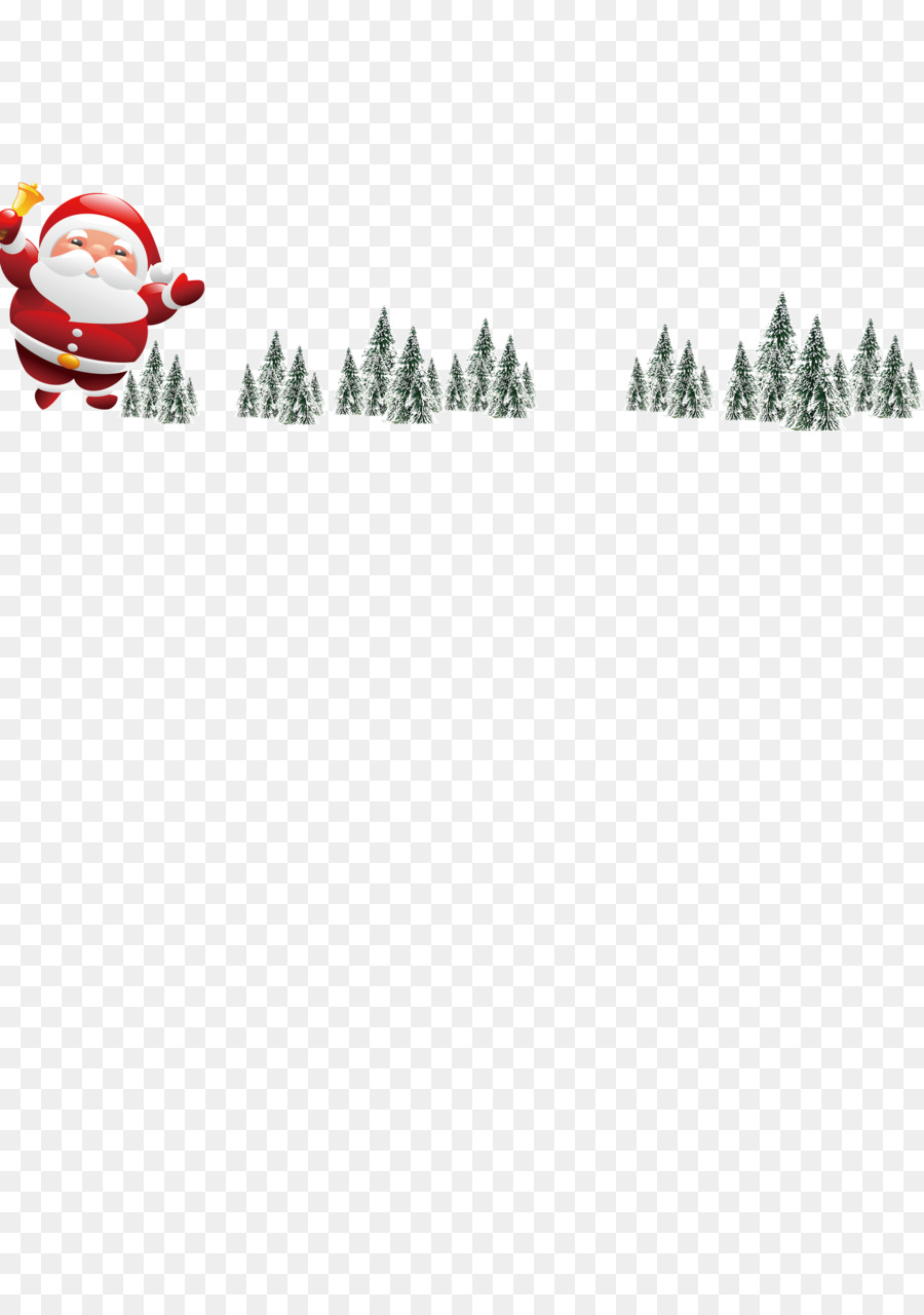 Papá Noel，Arboles De Navidad PNG