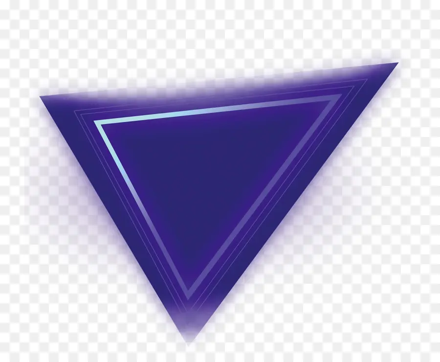 Triángulo Morado，Geométrico PNG