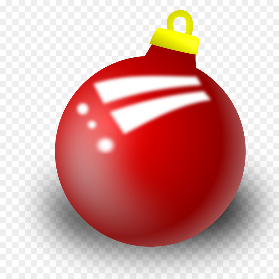 Adorno Rojo，Navidad PNG