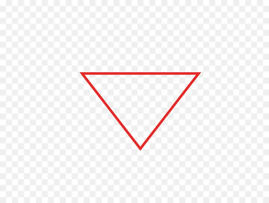 Rojo，Triángulo PNG