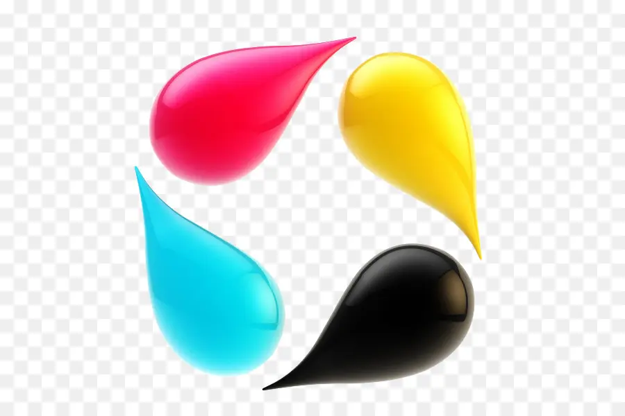 Gotas De Color，Tinta PNG