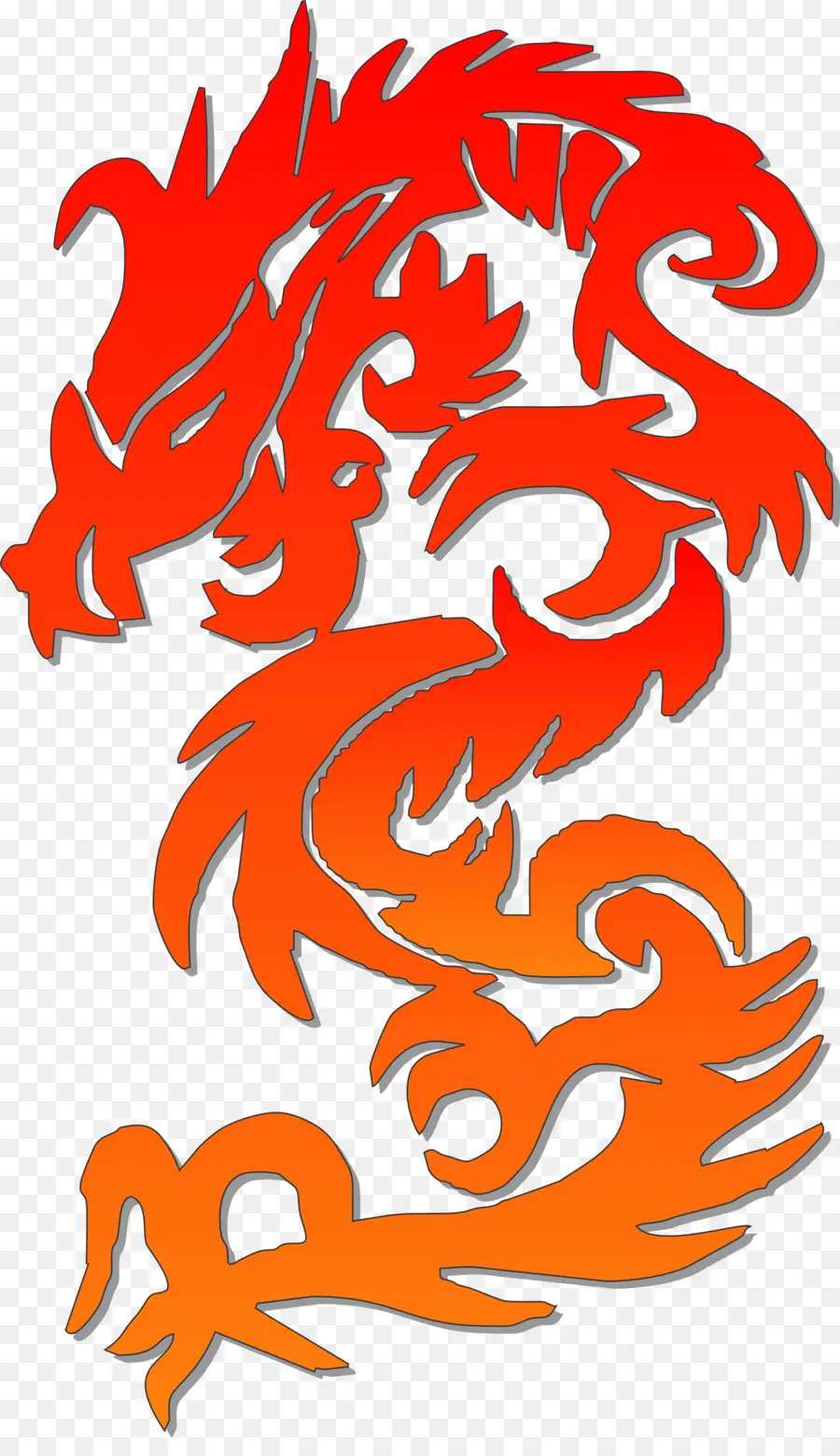 Dragón Rojo，Fuego PNG