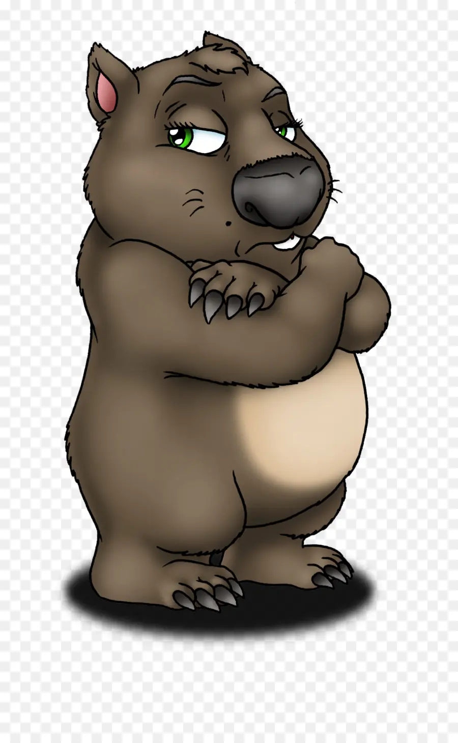 Wombat，Dibujos Animados PNG