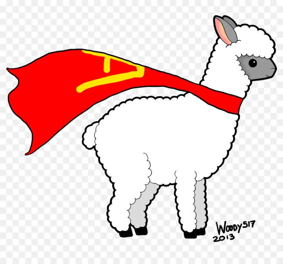 Llama Superhéroe，Cabo PNG