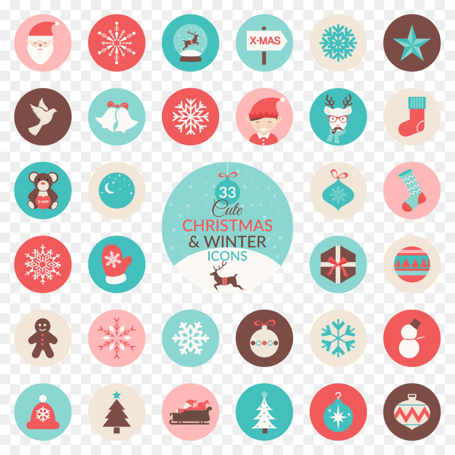 Iconos De Navidad，Invierno PNG