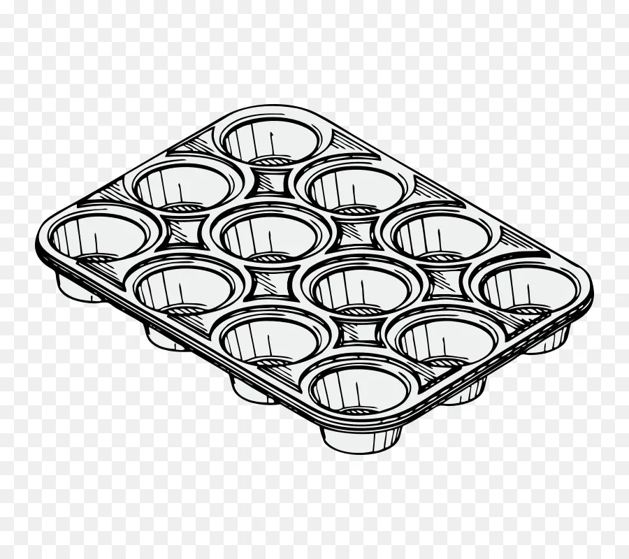 Bandeja Para Muffins，Hornada PNG