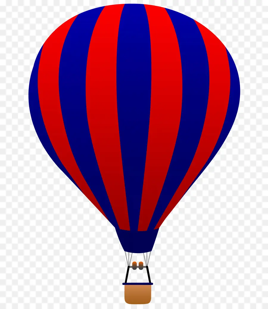 Globo Aerostático，Rojo PNG