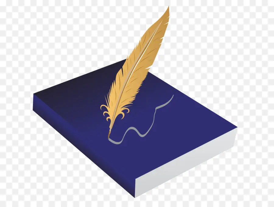 Pluma Y Libro，Escribiendo PNG