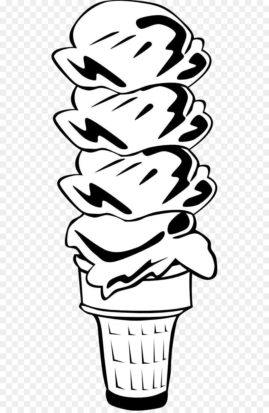 Helado，Conos De Helado PNG