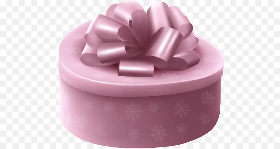 Caja De Regalo Rosa，Presente PNG