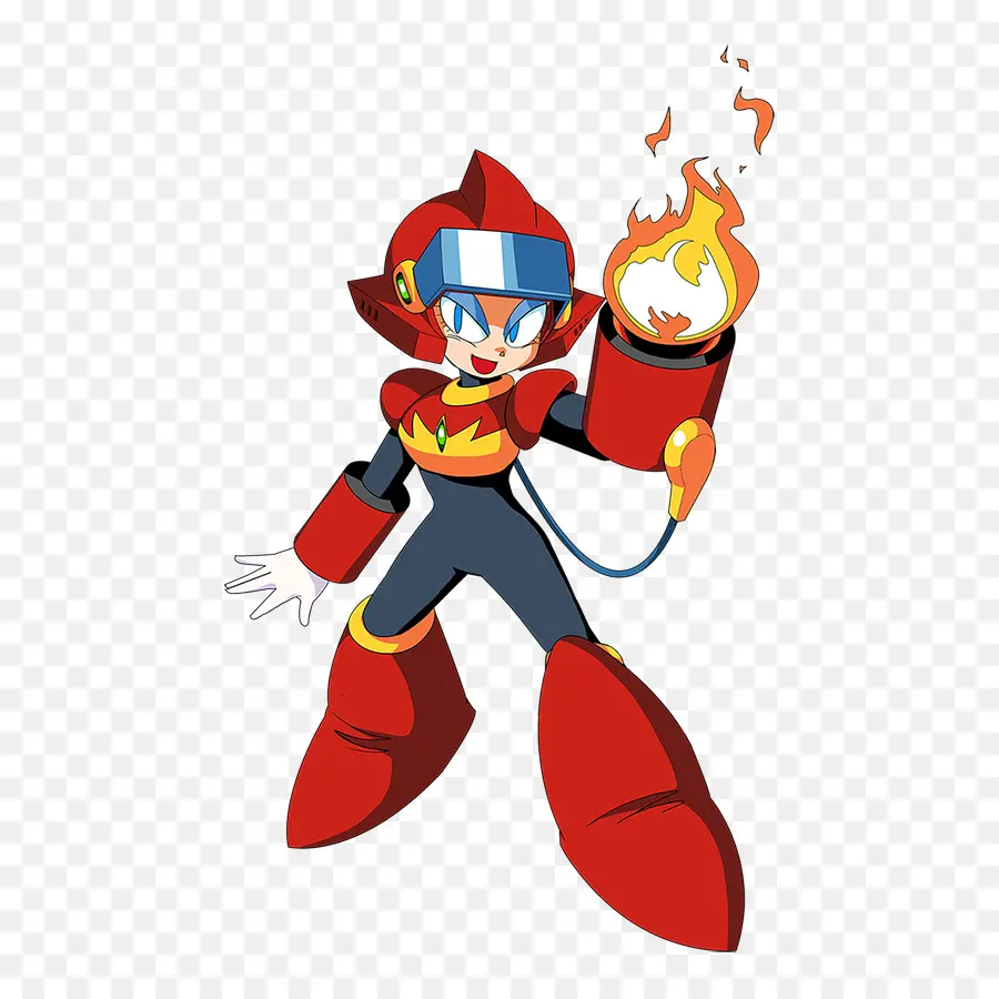 Robot，Fuego PNG