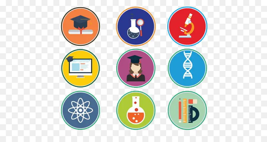 Iconos De Ciencia，Educación PNG