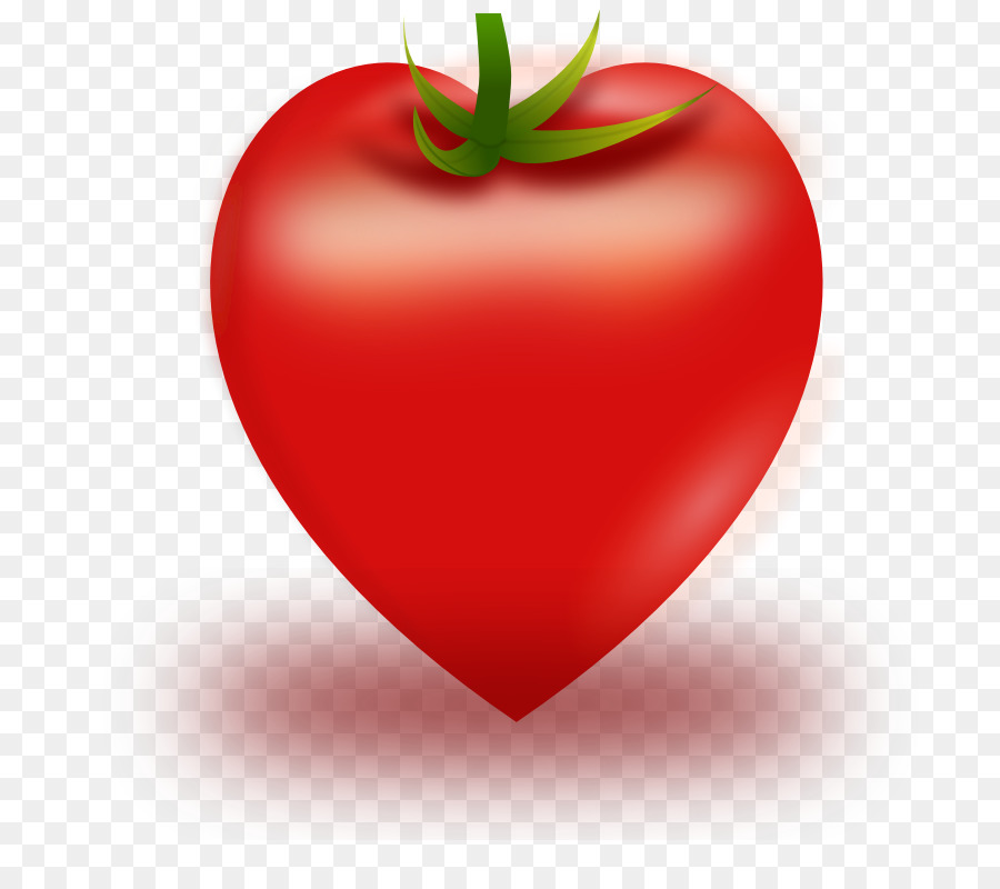 Tomate En Forma De Corazón，Rojo PNG