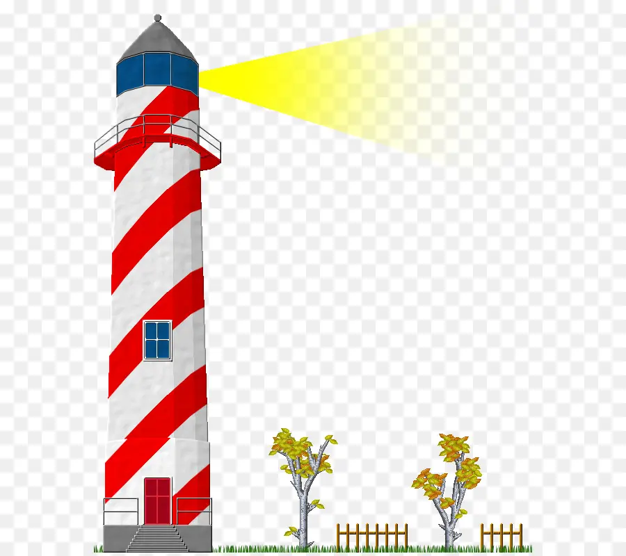 Faro Rojo Y Blanco，Faro PNG