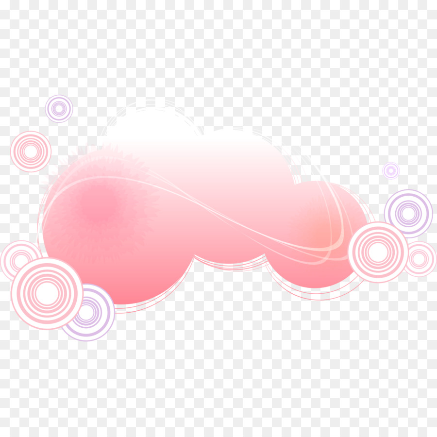 Nube Rosa，Formas PNG