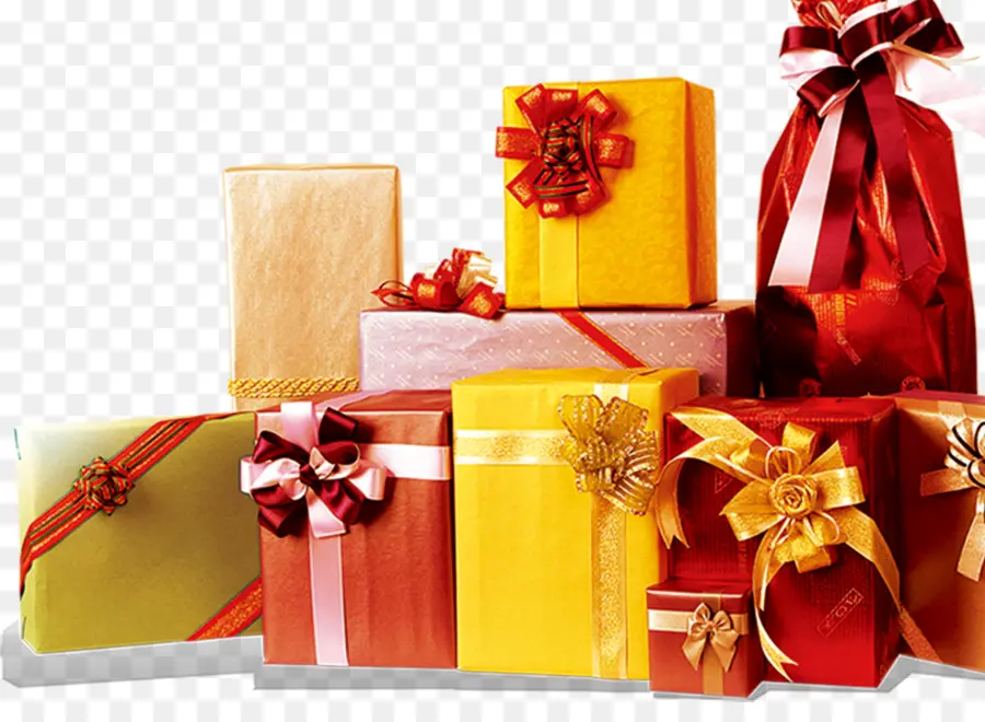 Cajas De Regalo，Envuelto PNG