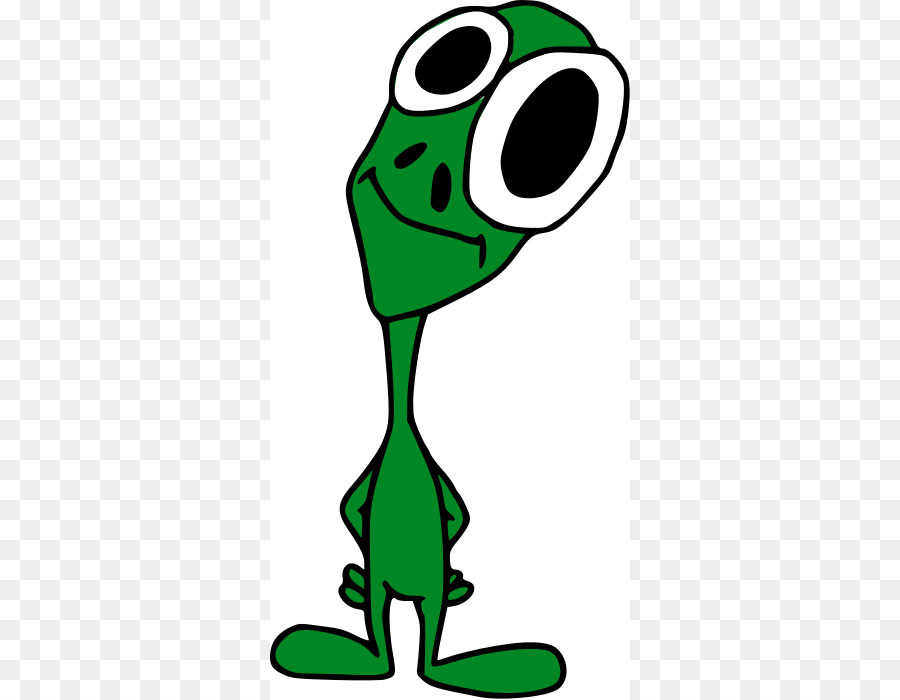 Extraterrestre Verde，Ojos Grandes PNG