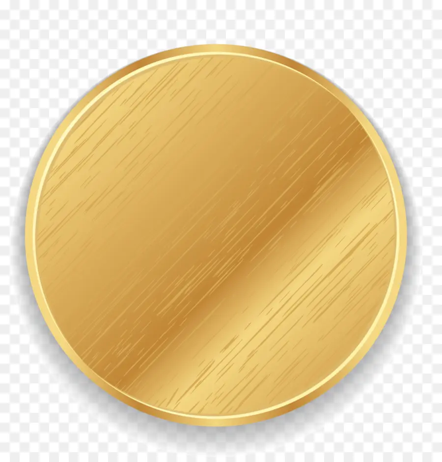 Círculo De Oro，Metálico PNG