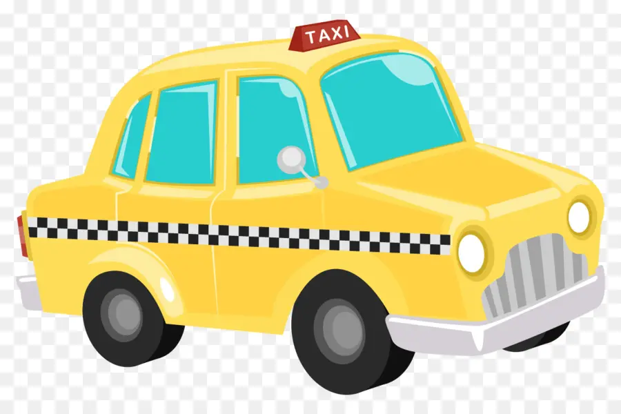 Taxi，Taxi Amarillo PNG