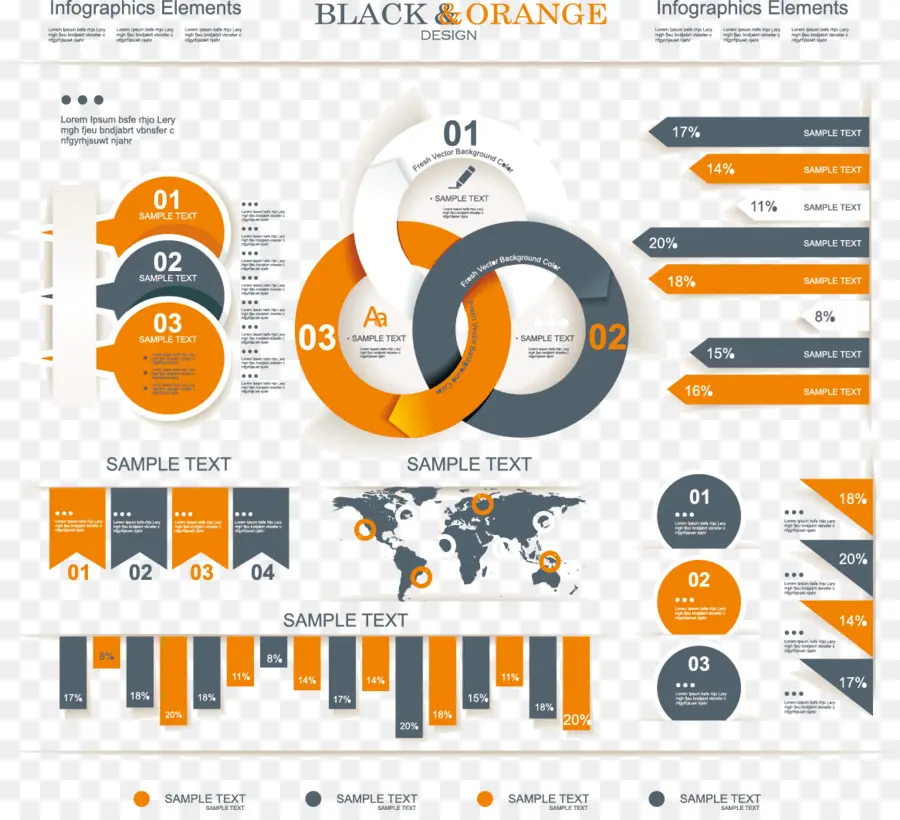 Infografía，Diseño Gráfico PNG