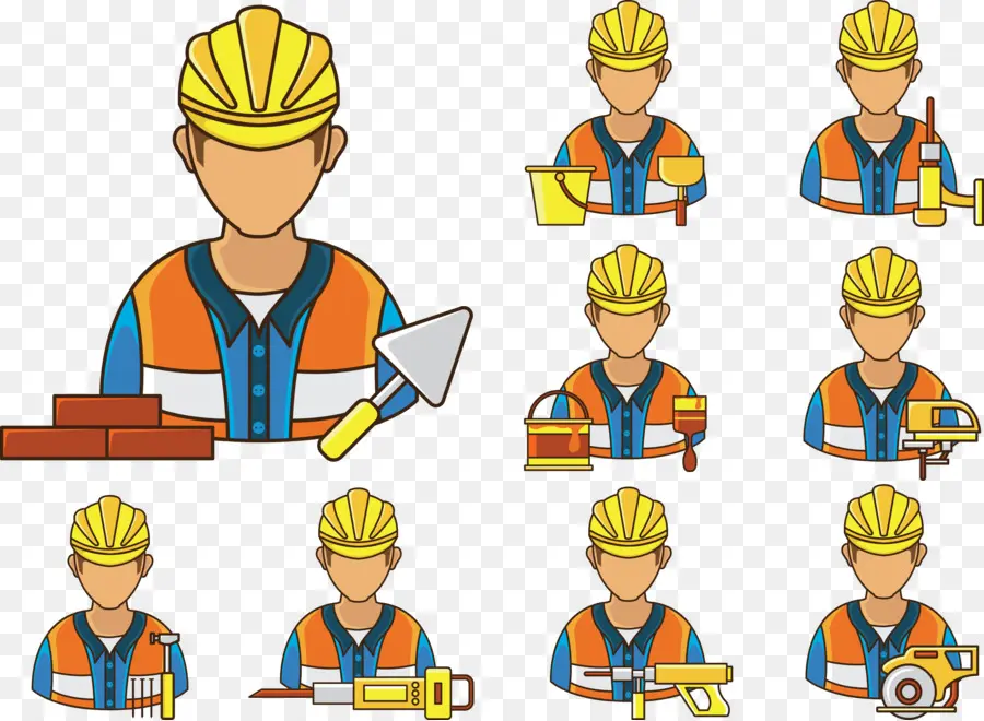 De Arquitectura E Ingeniería，Trabajador De La Construcción PNG