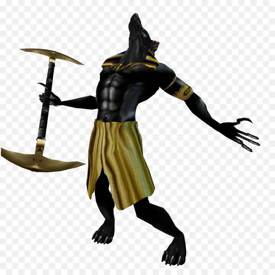 Anubis Con Arma，Egipcio PNG