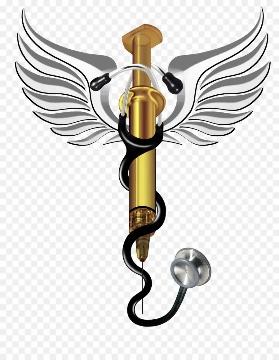 Medicina，Caduceo Como Símbolo De La Medicina PNG