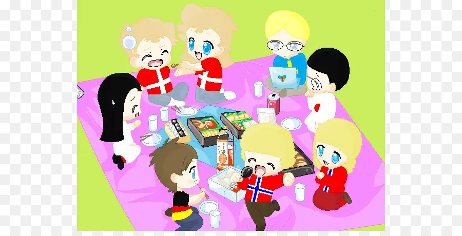 Picnic，De Dibujos Animados PNG