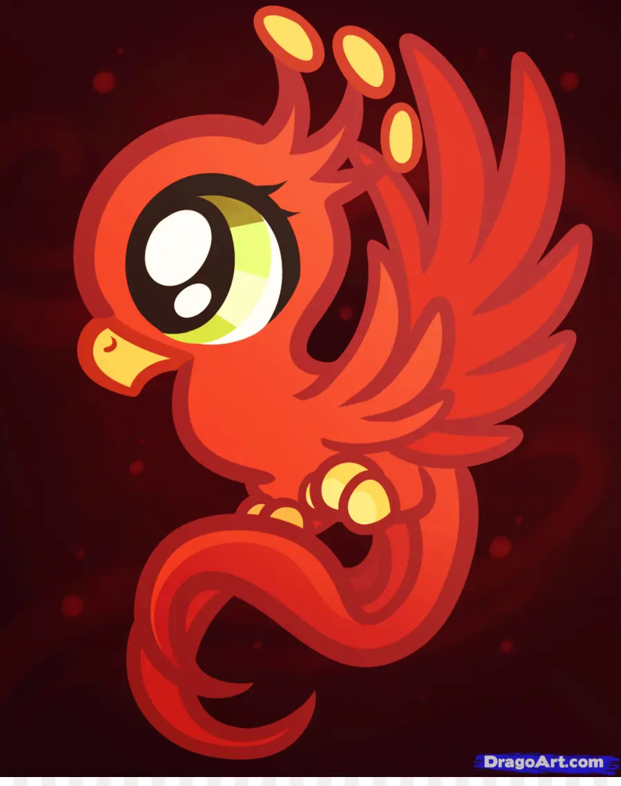 Pájaro Rojo，Dibujos Animados PNG