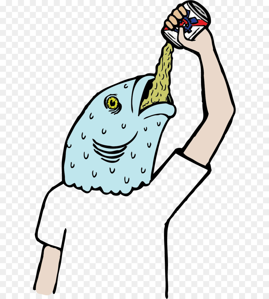 Cabeza De Pez，Bote De Cerveza PNG