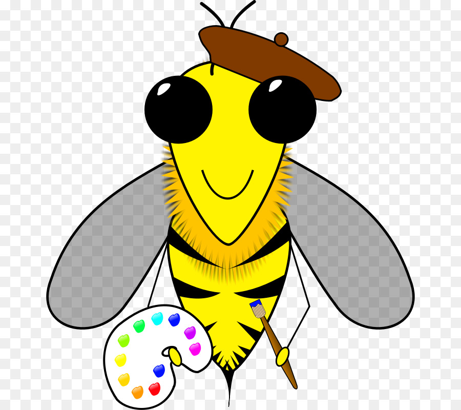 Abeja De Dibujos Animados，Insecto PNG