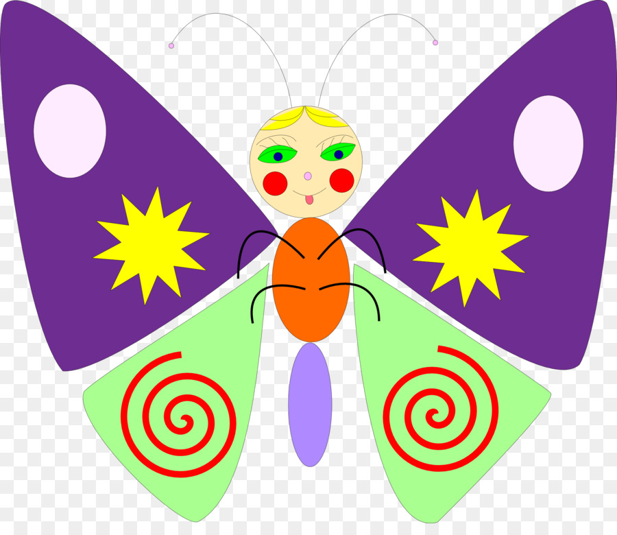 Mariposa，De Dibujos Animados PNG