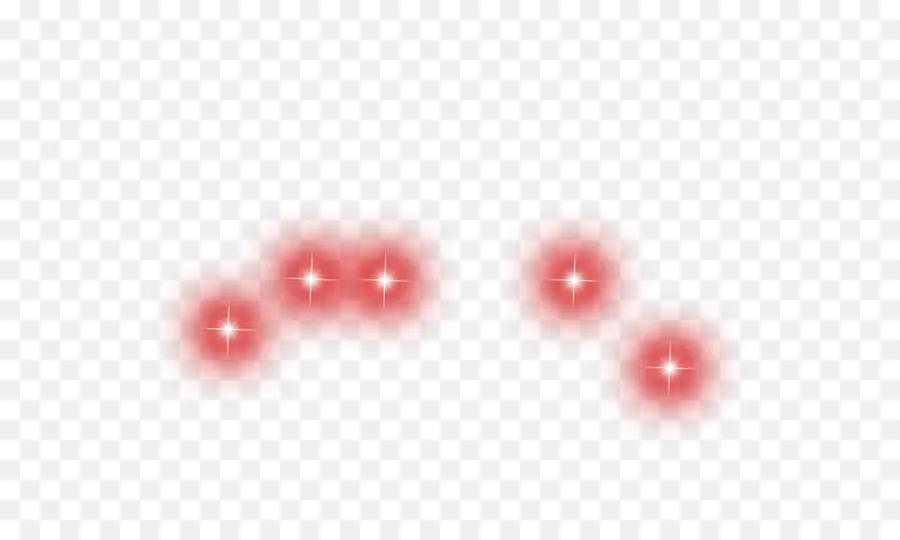 Orbes Rojos Brillantes，Brillo PNG