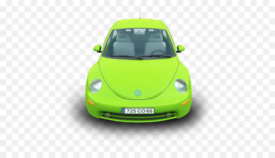 Coche Moderno Verde，Volkswagen PNG