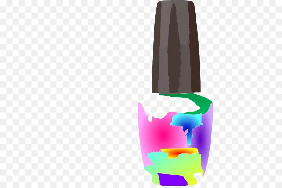 Esmalte De Uñas Colorido，Botella PNG