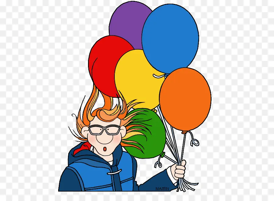 Persona Con Globos，Globos PNG