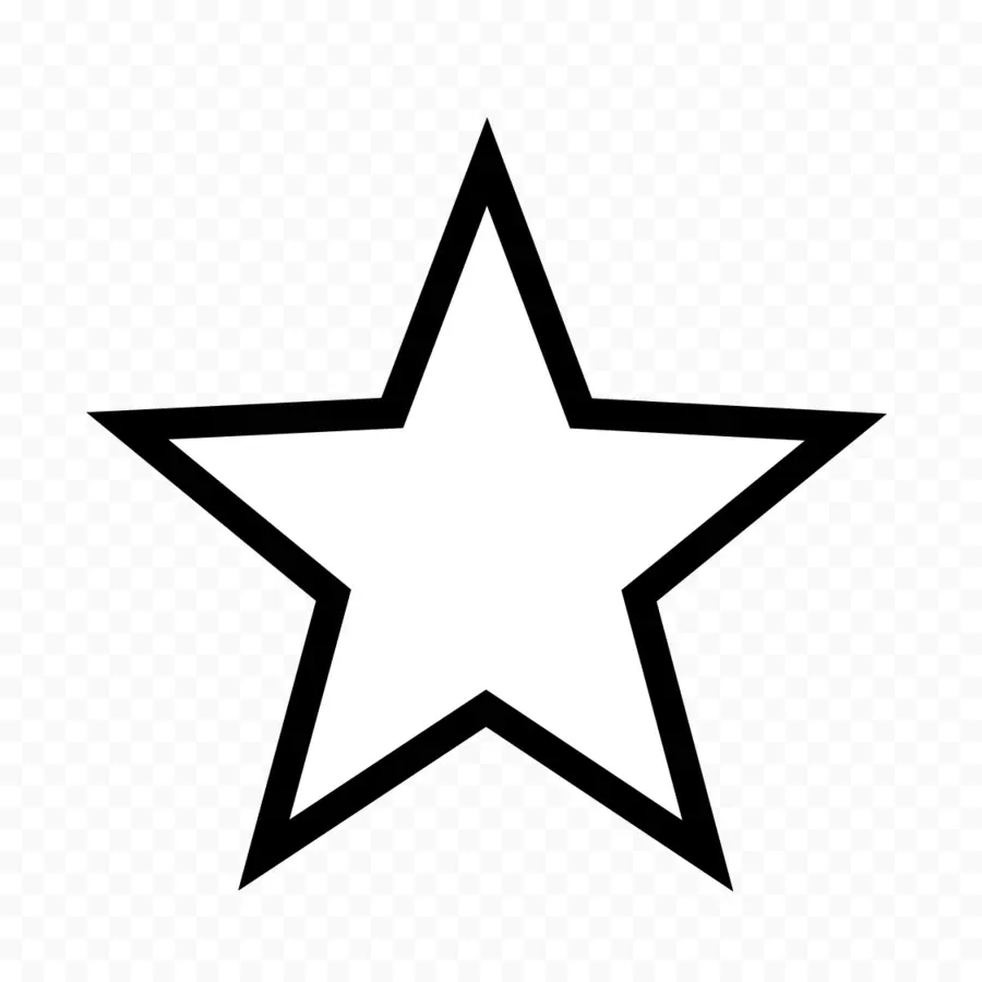 Estrella，Blanco PNG