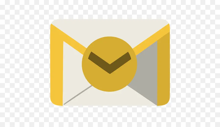 Sobre Amarillo，Correo PNG