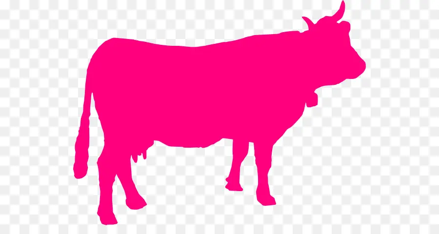 Ganado Angus，Silueta PNG