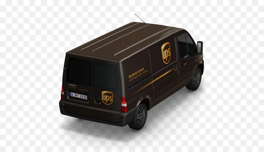 Van，United Parcel Service PNG