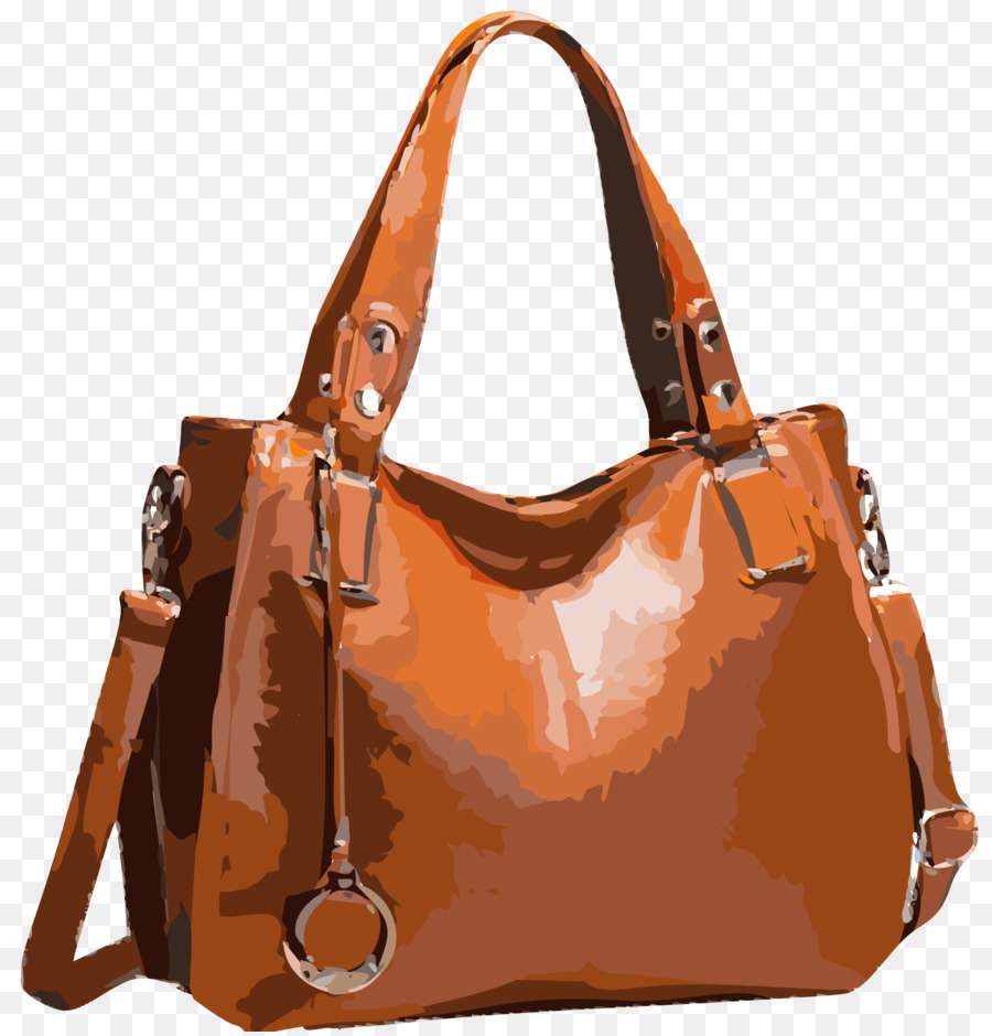 Bolso Marrón，Cuero PNG