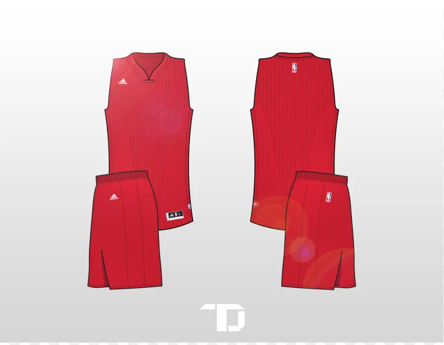 Uniforme De Baloncesto Rojo，Jersey PNG