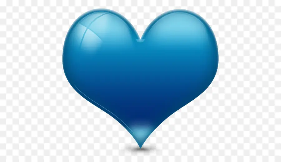 Corazón，Azul PNG