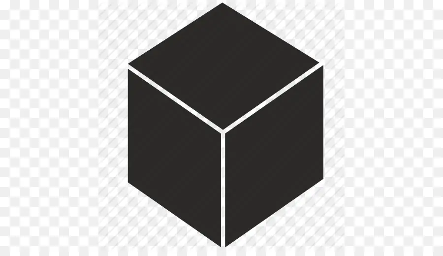 Cubo Negro，3d PNG