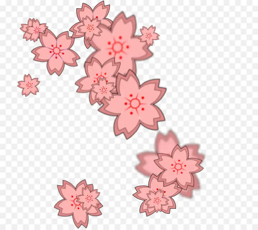 De Los Cerezos En Flor，Flor PNG