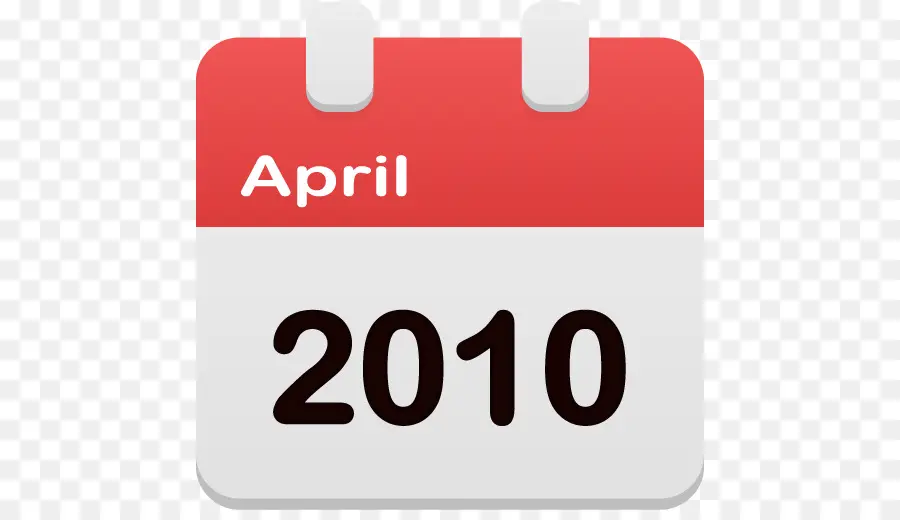 Calendario Abril 2010，Fecha PNG