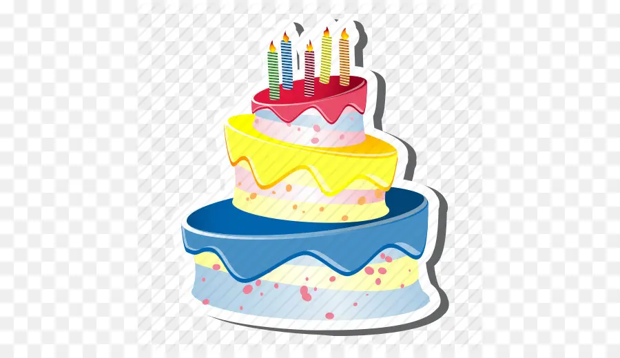 Pastel De Cumpleaños，Layer Cake PNG