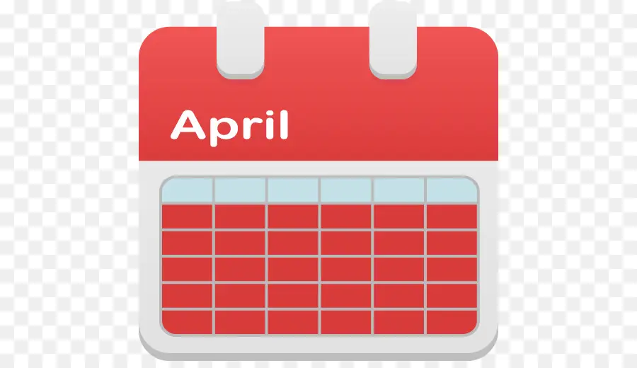 Calendario Abril，Mes PNG