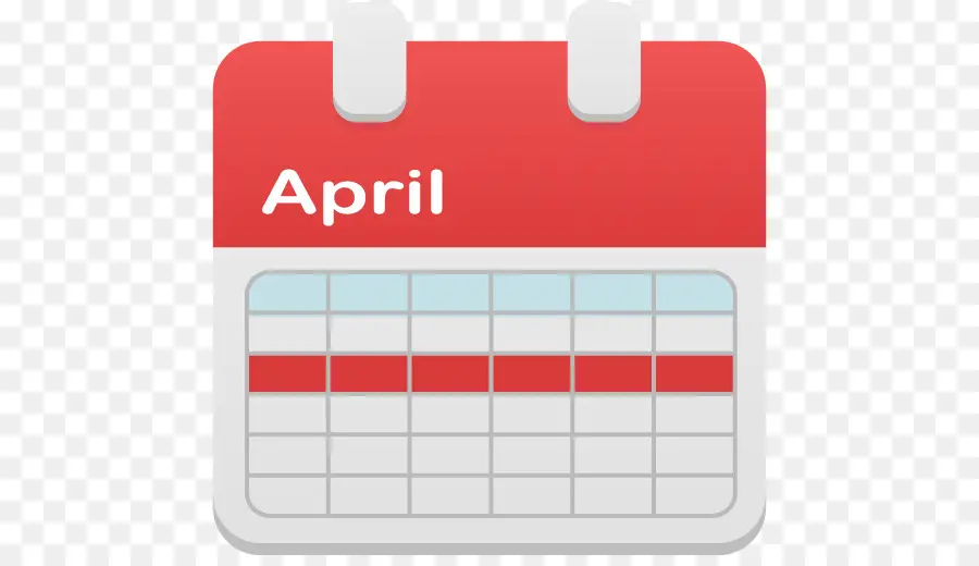 Calendario Abril，Mes PNG